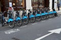 Boris Johnson`s London Bicycle sceme