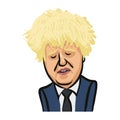 Boris Johnson Vector  Clip art Royalty Free Stock Photo