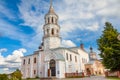 Borisoglebsky monastery, Vvedenskaya church in a summer day