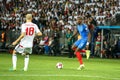 BORISOV - BELARUS, SEPTEMBER 2016 : Pogba in football match of World Cup Qual. UEFA Group A.