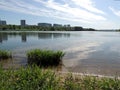 Borisovsky ponds.Moscow previously Carvability, Serebrianski pond