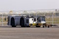 TBL-180 Douglas pushback tractor at the Borispol International Airport