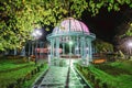 Borjomi, Samtskhe-Javakheti, Georgia. Pavilion Above Hot Spring