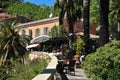 Bormes les Mimosas, France - april 18 2016 : the picturesque old