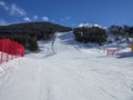 Bormio ski track Royalty Free Stock Photo