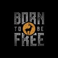 Born To Be Free Royalty Free Stock Photo