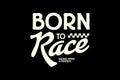 Born to Race Graphic T-Shirt Design Royalty Free Stock Photo