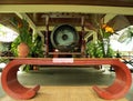 Borneo. Gong & Table