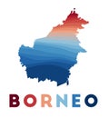 Borneo map.