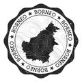 Borneo outdoor stamp.