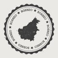 Borneo sticker.