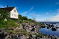 Bornholm island landscape Royalty Free Stock Photo