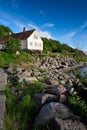Bornholm island landscape Royalty Free Stock Photo
