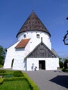 Bornholm, round church Royalty Free Stock Photo