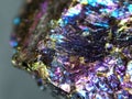 Bornite, also known as peacock ore Royalty Free Stock Photo