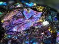 Bornite, also known as peacock ore Royalty Free Stock Photo