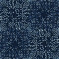 Boro Fabric Patch Kantha Vector Texture. Darning Embroidery Needlework Seamless Background. Indigo Blue Dye. Sashiko Running