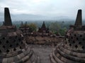 Borobudhur Temple Buddhist Stupas - Indonesia