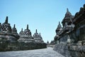 Borobudur . an ancient religious building,a place of worship from hindu-buddhist civilization