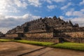 Borobudur or Barabudur, in Magelang Regency, Java, Indonesia Royalty Free Stock Photo