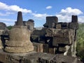 Borobudur Buddhist temple. Near Yogyakarta on Java Island, Indonesia