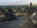 Borobudur Buddhist temple. Near Yogyakarta on Java Island, Indonesia