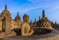 Borobudur Buddist Temple - island Java Indonesia