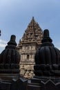 Borobudur complex in Yogjakarta in Java, indonesia