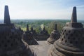 Borobudur stupas, Yogyakarta, Java Island, Indonesia