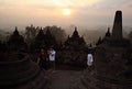 Borobudur sunset