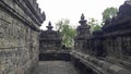 Borobudur temple building looks strong and magnificent. Being the center of attention of visitors