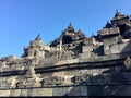 Borobudur Buddhist temple. Near Yogyakarta on Java Island, Indonesia