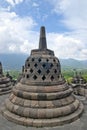 Borobudur Temple Series 01 Royalty Free Stock Photo