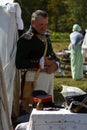 Reenactor portrait at Borodino 2019