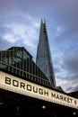 Borough Market with The Shard