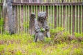 Borovnicka, Czech republic - May 15, 2021. Small old village cemetery after german sudeten population