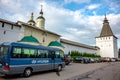 BOROVSK, RUSSIA - SEPTEMBER 2015: Pafnutyevo-Borovsky Monastery in the Kaluzhskiy region