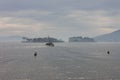 A view of The Borromee islands, Italy Royalty Free Stock Photo