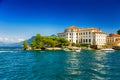 Borromean palace on the pittoresque Isola Bella island within Lago Maggiore, Piedmont, Italy