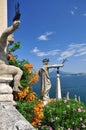 Borromeo botanical gardens, Isola bella, lago Maggiore Royalty Free Stock Photo