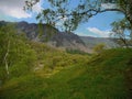 Borrowdale valley, Lake District Royalty Free Stock Photo