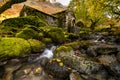 Borrowdale watermill, Lake District, UK. Royalty Free Stock Photo