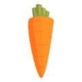 Borsch carrot icon cartoon vector. Recipe dish