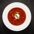 Borscht soup