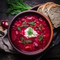 Borscht: Vibrant Eastern European Sour Beetroot Soup