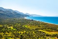 Borsh beach in Albania