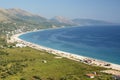 The coast of Borsh. Vlore county. Albania