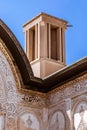 The Borujerdi House is a historic house in Kashan, Iran. The house was built in 1857 by architect Ustad Ali Maryam, for the wife o