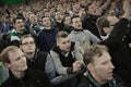 Borussia Monchengladbach fans Royalty Free Stock Photo