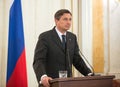 Borut Pahor Royalty Free Stock Photo